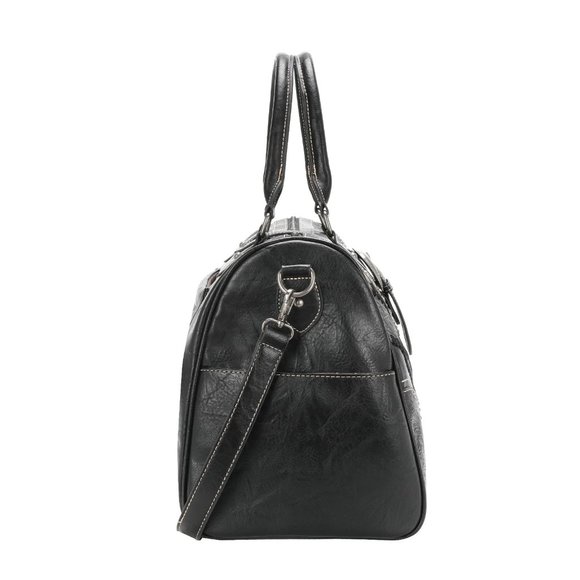 GIFTED Montana West Buckle Collection Weekender Bag in Black - Picture 3 of 7